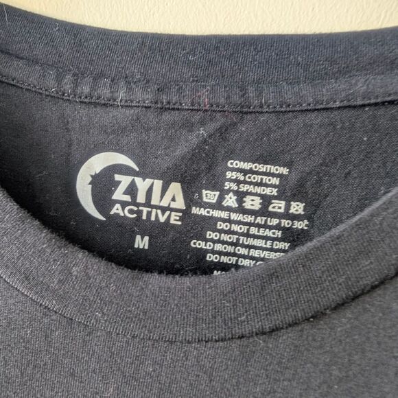 ZYIA Mountain Black White Moon Muscle Tank Size Medium - Picture 7 of 7